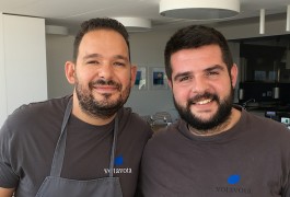 Peppe Causarano e Antonio Colombo del ristorante Vota Vota di Marina di Ragusa