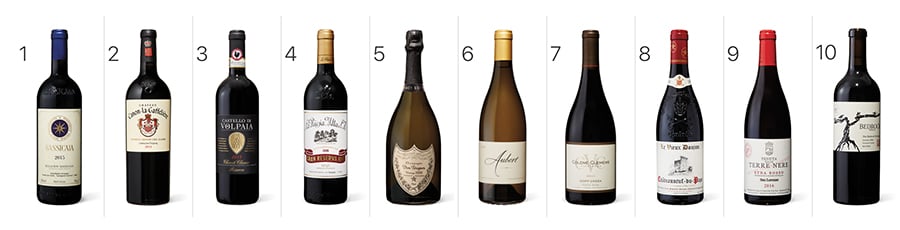 La TOP100 di WineSpectator
