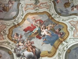 Soffitto affrescato di Palazzo Butera