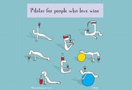 Pilates per gli amanti del vino