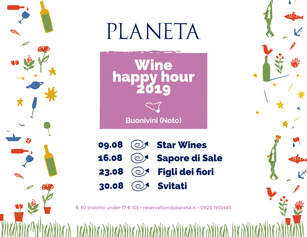 wine happy hour 2019 -Buonivini venerdì