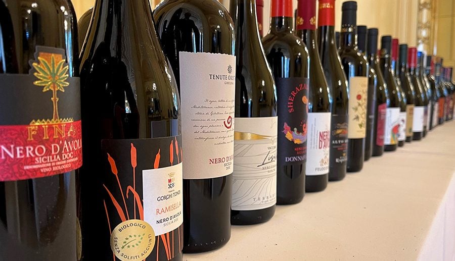 Nero d'Avola grande degustazione Palermo